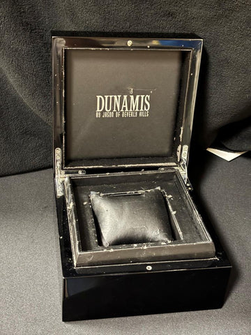 Dunamis (Jason of Beverly Hills) Spartan Mens Large 3+ Carats of Floating Diamonds Watch - Box & Booklet