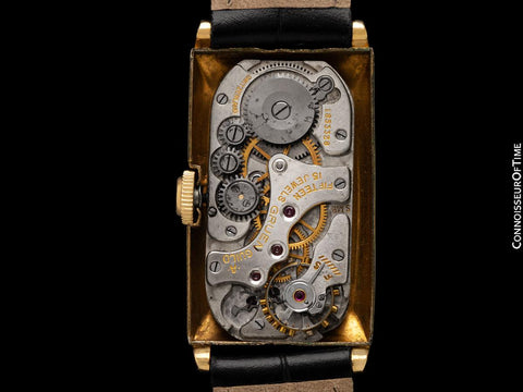 1941 Gruen Vintage Techni - Quadron / Rolex Prince Watch, 14K Gold-Filled - Doctor's Watch