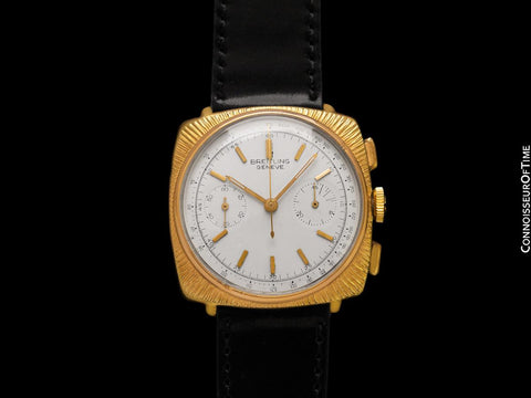 1967 Breitling Top Time Vintage Large Pilots Chronograph - 14K Gold Filled & Stainless Steel