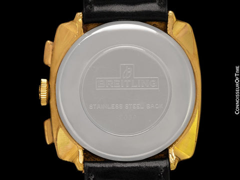 1967 Breitling Top Time Vintage Large Pilots Chronograph - 14K Gold Filled & Stainless Steel