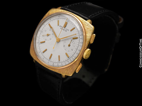 1967 Breitling Top Time Vintage Large Pilots Chronograph - 14K Gold Filled & Stainless Steel