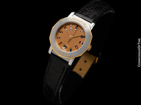 Corum Admiral's Cup Ladies Nautical Watch - Solid 18K Gold & Stainless Steel