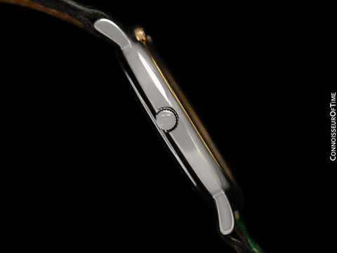 Hermes Meteore Mens Luxury Watch - Stainless Steel & Solid 18K Gold