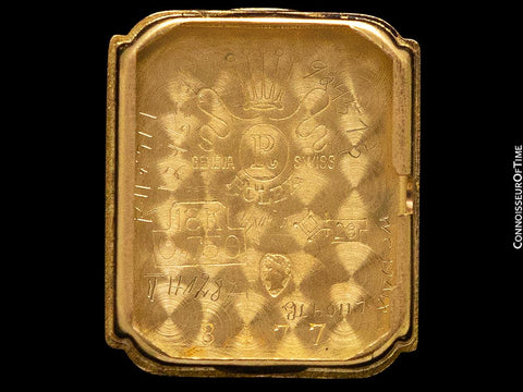 1950's Rolex Ladies Vintage Cocktail Watch - 18K Gold & Diamonds