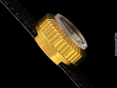 1960's Rolex Vintage Ladies 18K Gold Watch with Box & Interchangeable Straps - The Chameleon