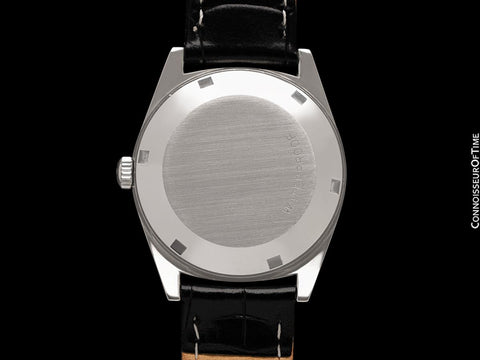 1969 Omega Geneve Vintage Mens Cal. 565 Automatic Watch with Black Dial - Stainless Steel