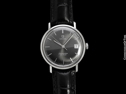 1967 Omega Seamaster Vintage Mens Handwound Watch with Date - Stainless Steel
