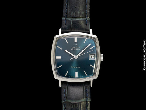 1970 Omega Geneve Vintage Mens Automatic Cal. 565 Dress Watch - Stainless Steel