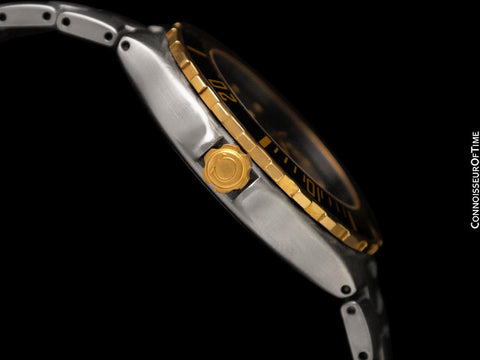 1991 Omega Seamaster 200M Pre-Bond Dive Watch, Date - Stainless Steel & 18K Gold