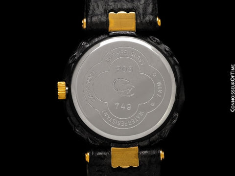 Carrera y Carrera Ladies Leopard Watch with Boxes - 18K Gold & Sculptured Titanium