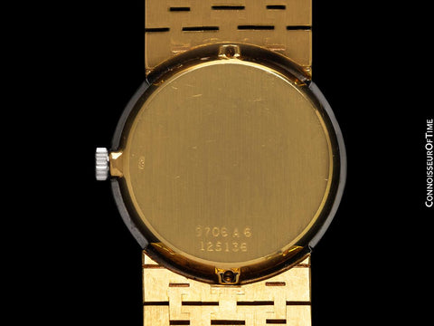 Piaget Ladies Vintage Cocktail Watch - 18K Gold and Factory Piaget Diamonds, Emeralds & Nephrite Jade