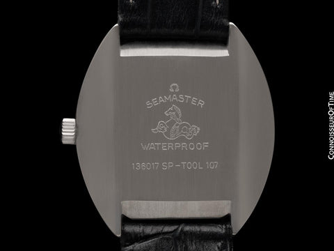 1969 Omega Vintage Mens Seamaster Cosmic Retro Handwound Watch with Sky Blue Dial - Stainless Steel
