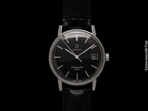 1969 Omega Seamaster 600 Vintage Mens Handwound Watch - Stainless Steel