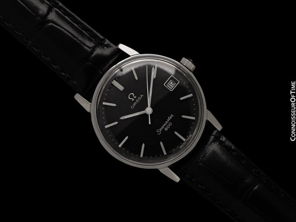 1969 Omega Seamaster 600 Vintage Mens Handwound Watch - Stainless Steel