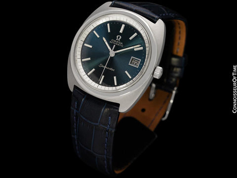 1972 Omega Seamaster X-Large Vintage Retro Mens Cal. 565 Dive Watch, Date - Stainless Steel