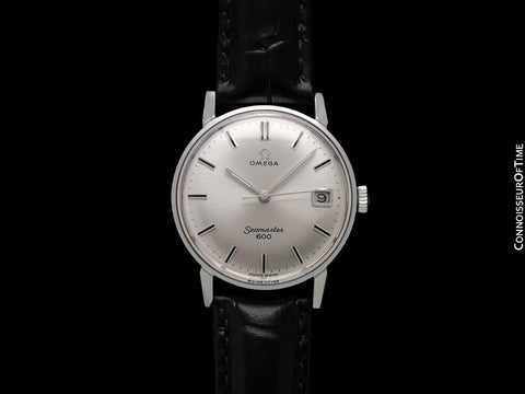 1968 Omega Seamaster 600 Vintage Mens Handwound Watch - Stainless Steel