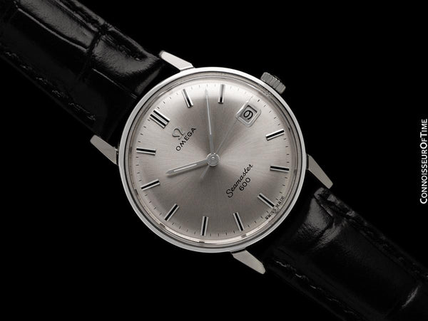 1968 Omega Seamaster 600 Vintage Mens Handwound Watch - Stainless Steel