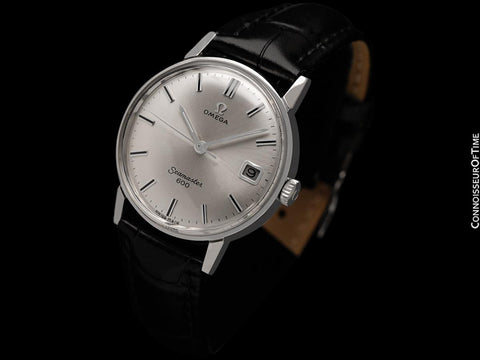 1968 Omega Seamaster 600 Vintage Mens Handwound Watch - Stainless Steel