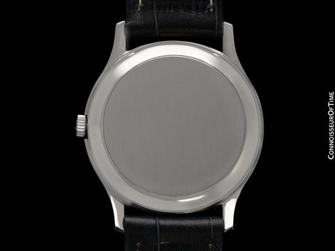 1969 Omega De Ville Vintage Mens Automatic Watch with Royal Blue Cartouche Dial - Stainless Steel