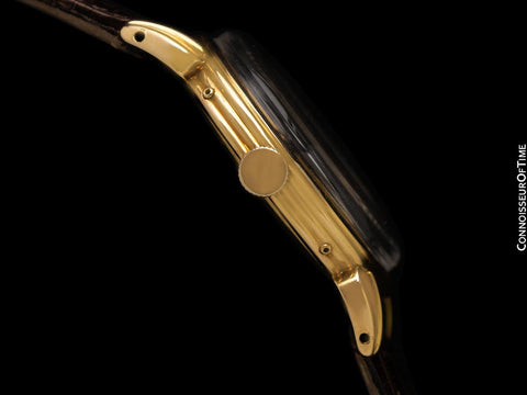 1940's Movado Vintage Triple Calendar Mens 14K Gold Watch - The Calendograph
