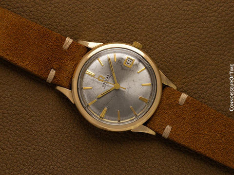 1965 Omega (Seamaster) Rare Cal. 560 Vintage Mens 10K Gold Filled & Stainless Steel Watch - Only Approx. 3000 Made