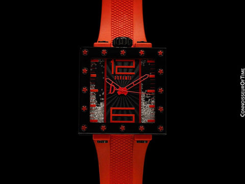 Dunamis (Jason of Beverly Hills) Pantheon Mens Large 2+ Carats of Floating Diamonds Watch