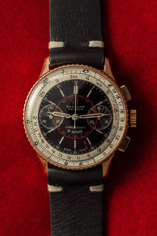1946 Breitling Vintage Ref. 769 Chronomat Chronograph Mens Watch - 18K Rose Gold