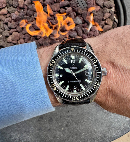 1968 Omega Seamaster 300 Vintage Mens Stainless Steel Divers Watch - Ref. 166.024