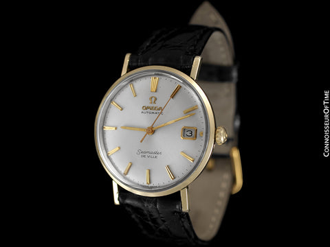 1960's Omega Seamaster "Kleerback" Very Rare Vintage Mens Cal. 560 14K Gold Filled Watch - Salesman's Demo Piece