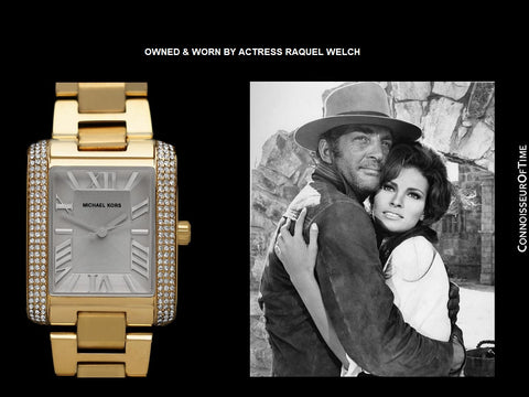 Michael Kors Emery Watch - OWNED & WORN BY ACTRESS RAQUEL WELCH