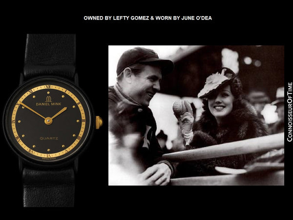 1983 Ladies Vintage 50th Ann. MLB All-Star Watch - Owned By Yankee Great Lefty Gomez & Worn By Broadway Actress June O'Dea