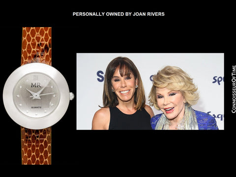 MR Melissa Rivers Prototype Ladies Watch - Personally Owned By Joan Rivers with COA