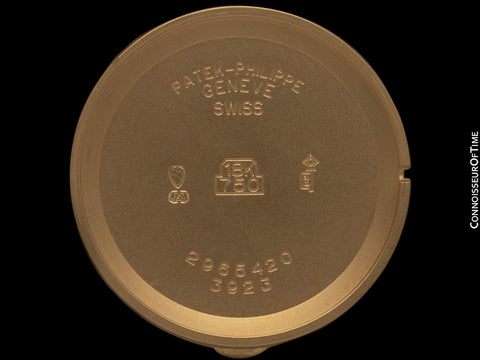 Patek Philippe Calatrava Ref. 3923 Mens 18K Gold Watch
