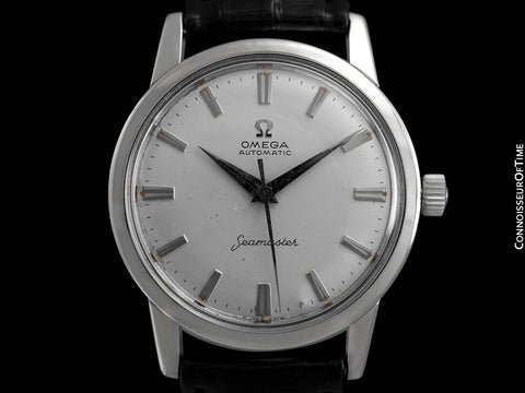 1962 Omega Seamaster Vintage Mens Automatic Caliber 552 Watch - Stainless Steel