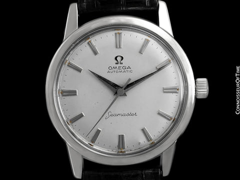 1962 Omega Seamaster Vintage Mens Automatic Caliber 552 Watch - Stainless Steel