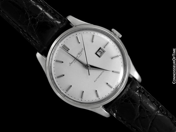 1962 IWC Vintage Mens Watch, Cal. 8531 Automatic with Date - Stainless Steel