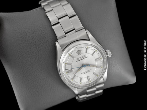 1954 Rolex Oyster Perpetual Classic Vintage Mens Automatic Watch, Ref. 6564 - Stainless Steel