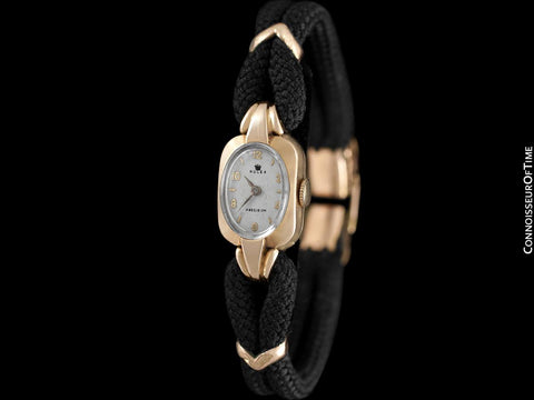 1940's Rolex Precision Vintage Pre-Cellini Ladies Watch, Ref. 5637 - 14K Gold