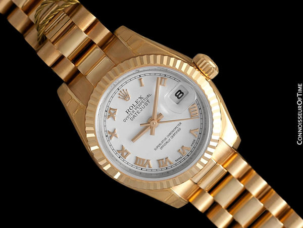 Rolex President Datejust Ladies 18K Rose Gold 179175 Watch, $26,150 - Brand New & Unworn