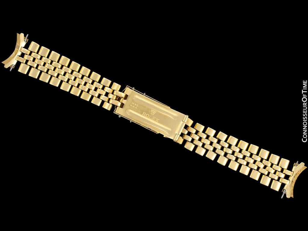 Rarest 50's ROLEX BIG LOGO Bracelets ssteel jubilée 19mm endlinks -First  version jubilee !!!