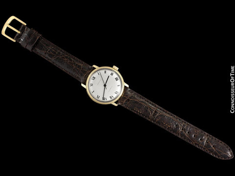 1970's Tiffany & Co. Vintage Mens Automatic Calatrava Watch - 18K Gold
