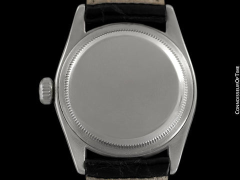 1952 Rolex Mens Vintage "Shock Resisting" Oyster Watch, Stainless Steel - Classic & Rare Design