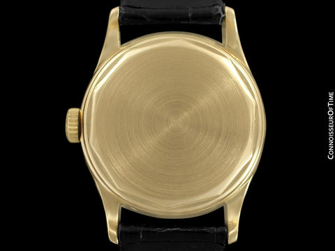 c. 1960 Patek Philippe Vintage Calatrava Ref. 2555 Mens Watch, 18K Gold - Rare Model