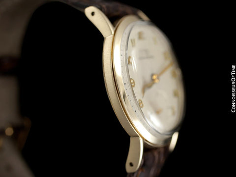 1948 Omega Vintage Mens Mid-Century Dress Watch - 14K Gold