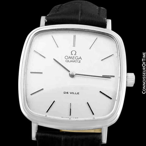 1978 Omega De Ville Vintage Mens Midsize Watch - Stainless Steel