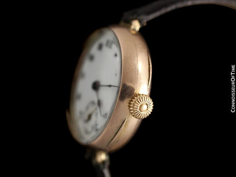 1920 Rolex Ladies Vintage Art Deco Watch - 9K Rose Gold