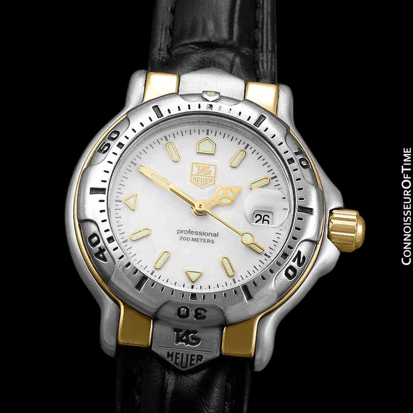 Tag Heuer Professional 6000 Ladies Divers Stainless Steel 18K
