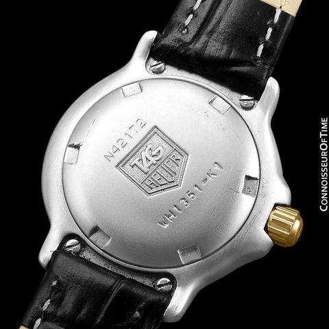 Tag Heuer Professional 6000 Ladies Divers Stainless Steel & 18K Gold Plated Watch - WH1351 K1