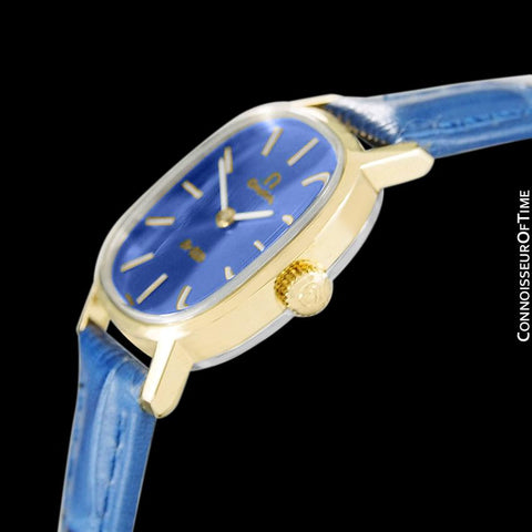 1979 Omega De Ville Vintage Ladies Watch - 18K Gold Plated & Stainless Steel