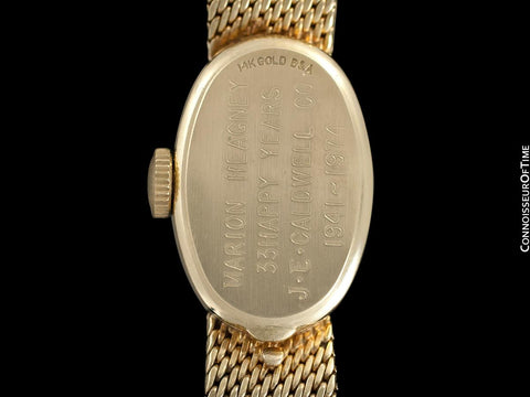 1974 Rolex Ladies Vintage Pre-Cellini 14K Bracelet Gold Watch - Mint with Warranty